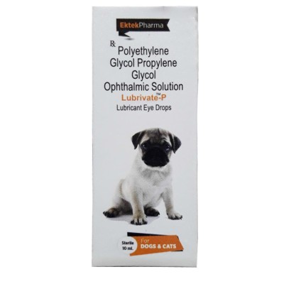 All4pets Lubrivate  P Eye Drops For Dogs And Cats 10ml